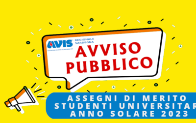 AVVISO PUBBLICO PER L’ATTRIBUZIONE DI ASSEGNI DI MERITOA STUDENTI UNIVERSITARI CHE CONSEGUIRANNO LA LAUREA NELL’ANNO SOLARE 2023